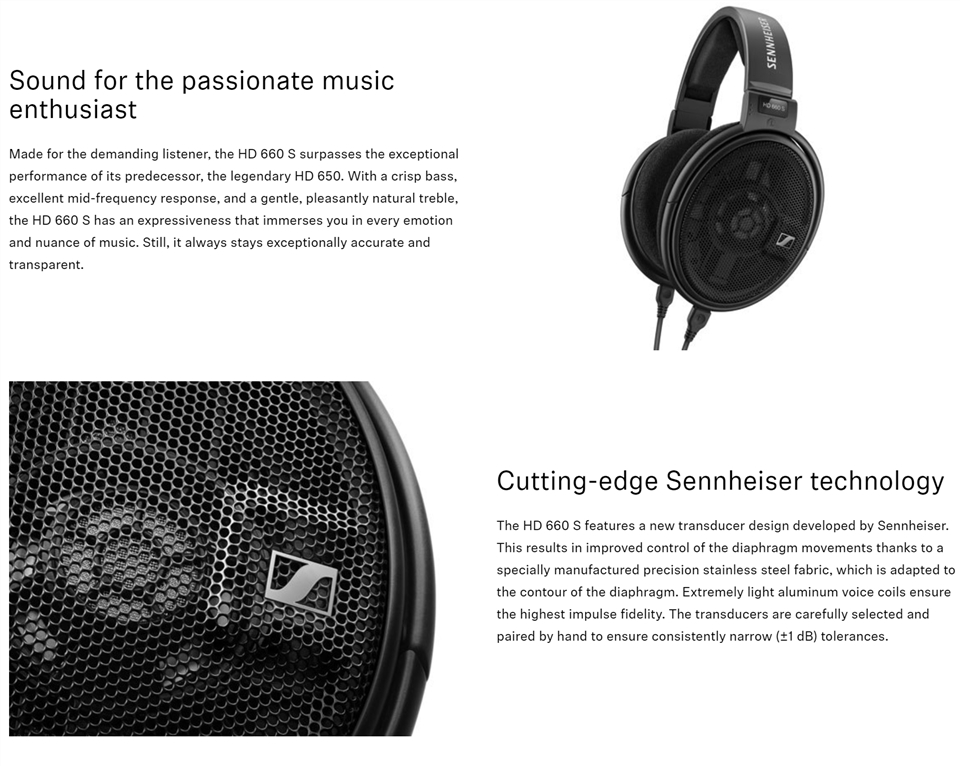 Sennheiser森海塞爾 HD 660S - 詳情2