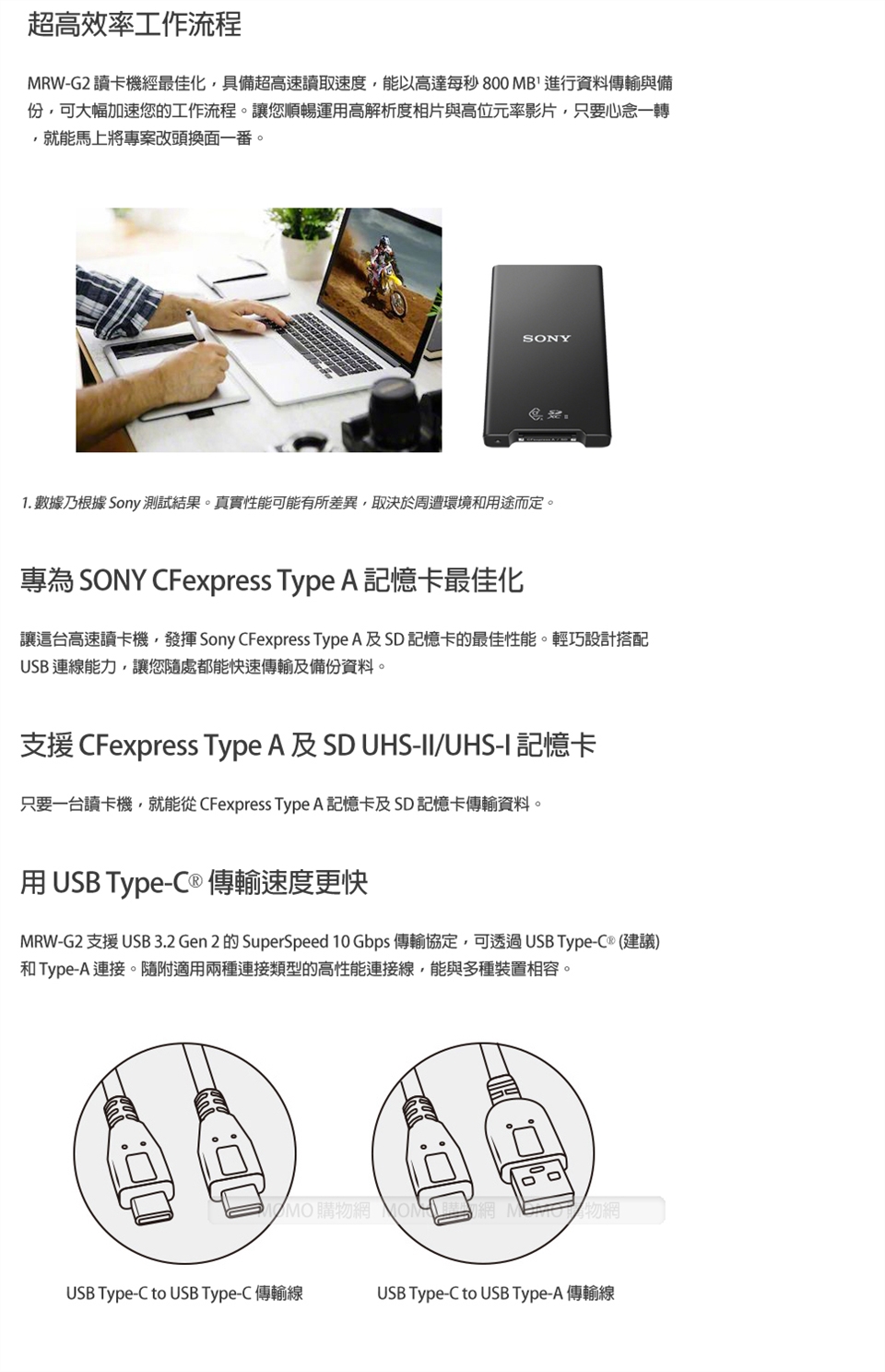 SONY索尼 MRW-G2 - 詳情2