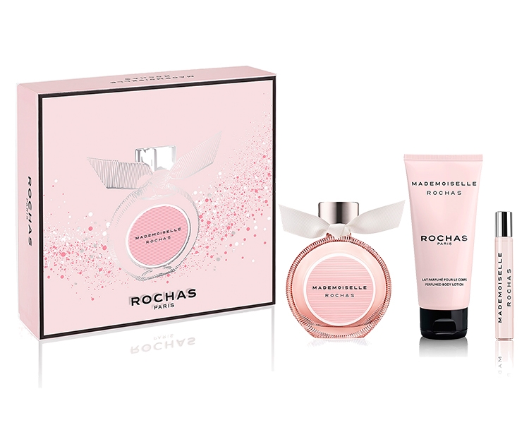 Rochas 羅莎小姐禮盒 淡香精90ml 香水筆7 5ml 身體乳100ml Rochas Etmall東森購物網
