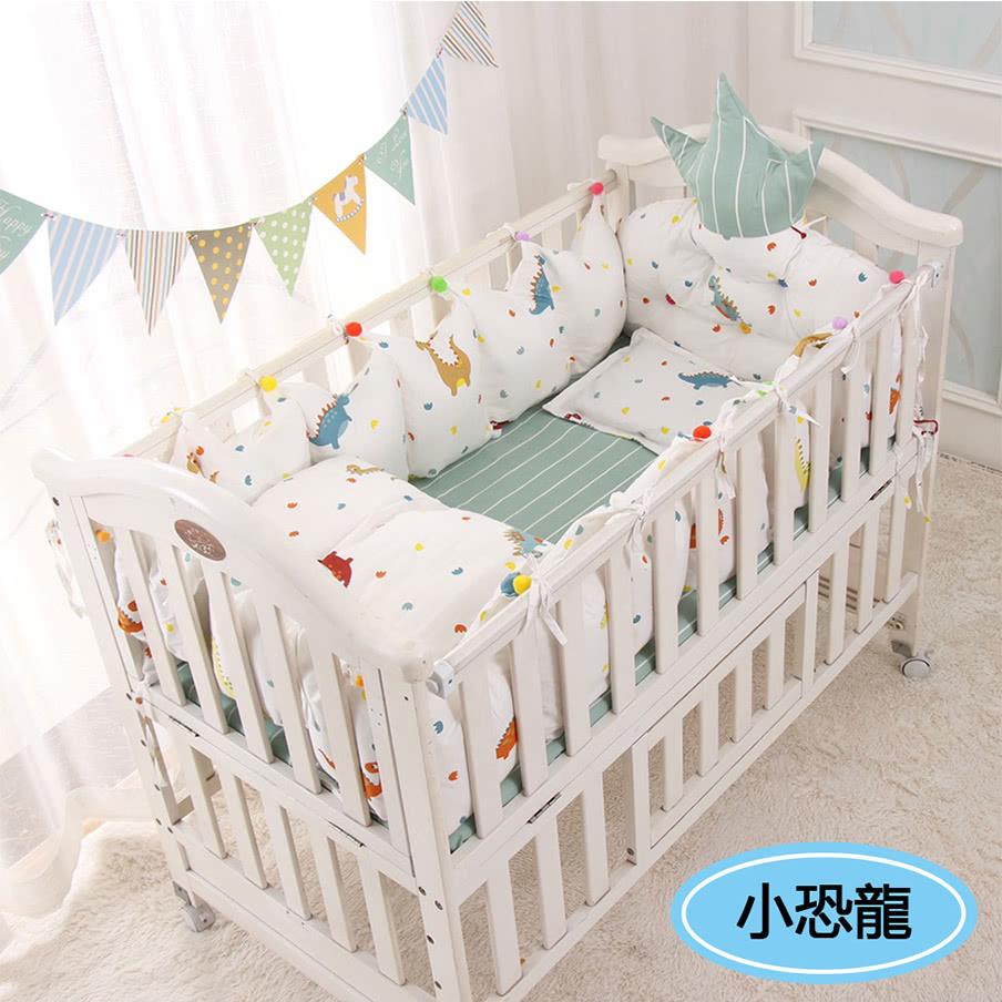 Ha Baby 嬰兒床專用 四面床圍 床單 適用長x寬120cmx60cm嬰兒床型嬰兒床床包 嬰兒床床單 寢具 床墊 Etmall東森購物網