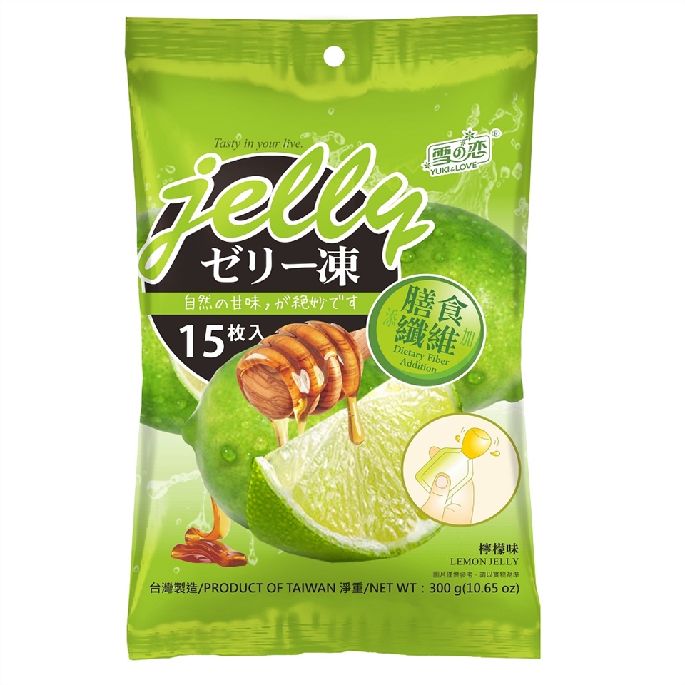 雪の恋，ゼリー凍，自然の甘味,が絶妙です，檸檬味，圖片僅供參考,請以實物為準。