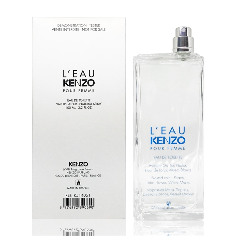 KENZO 水之戀女性淡香水100ml (Tester環保紙盒版)|KENZO 高田