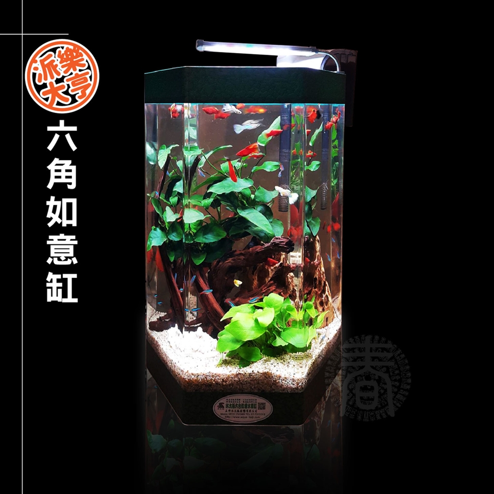 派樂大亨創意無限生態水族缸 送led燈 過濾器 生態魚缸水草造景水槽 魚缸 其他配件 Etmall東森購物