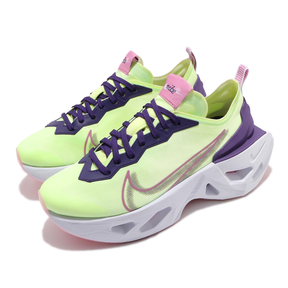 Nike 休閒鞋ZoomX Vista Grind 女鞋舒適增高氣墊綠紅CT8919700 [ACS 跨