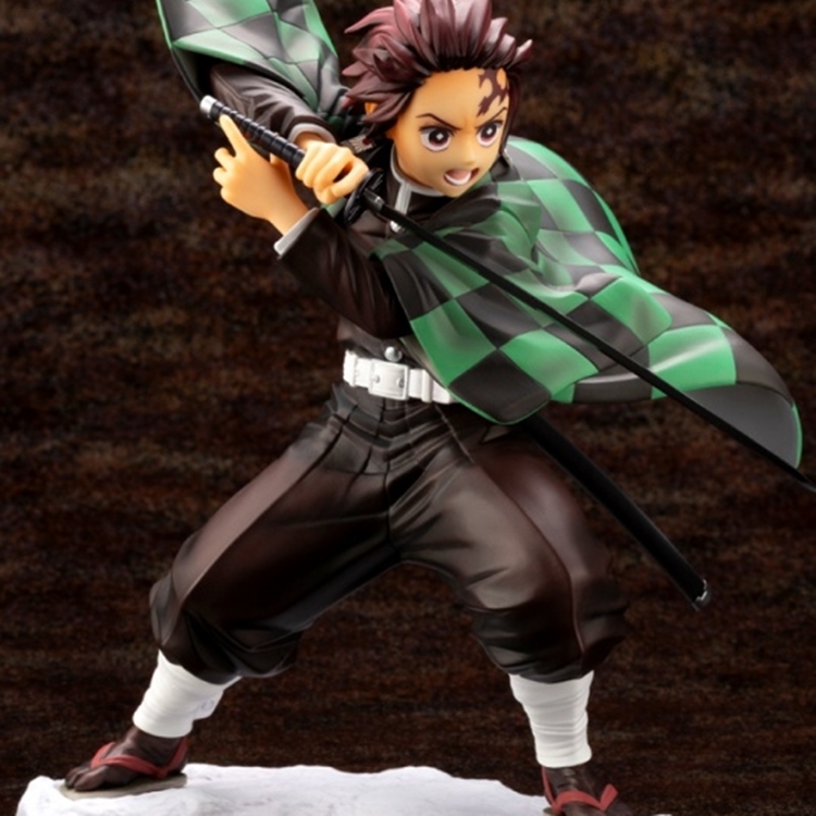 日本正版KOTOBUKIYA壽屋鬼滅之刃ARTFX J竈門炭治郎公仔模型PP840