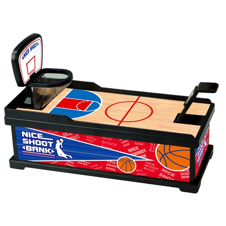 日本友愛you I投幣投籃球存錢筒投籃機撲滿ty 03貯金箱 存硬幣 尺寸 5 8 7 13 3cm 儲錢筒適生日聖誕交換禮物 日本原裝進口 文具雜貨 Etmall東森購物