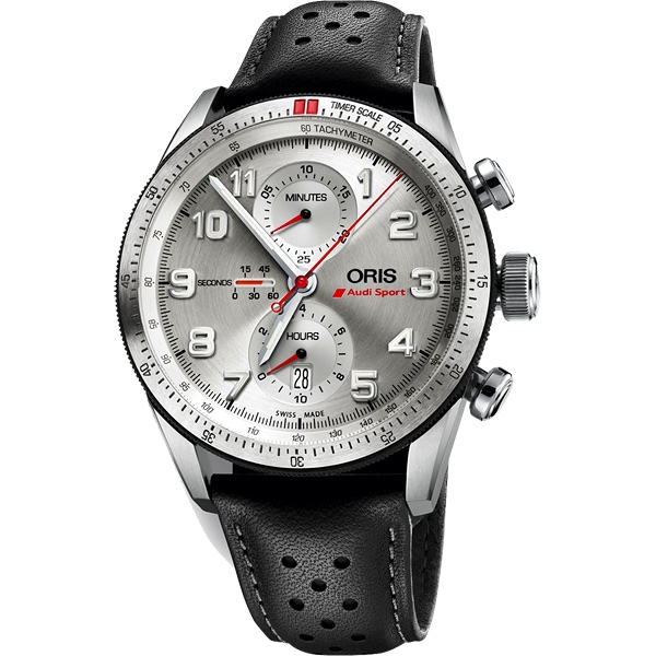 Oris Audi Sport 鈦限量聯名計時腕錶 銀 44mm Set 全系列錶款 Etmall東森購物