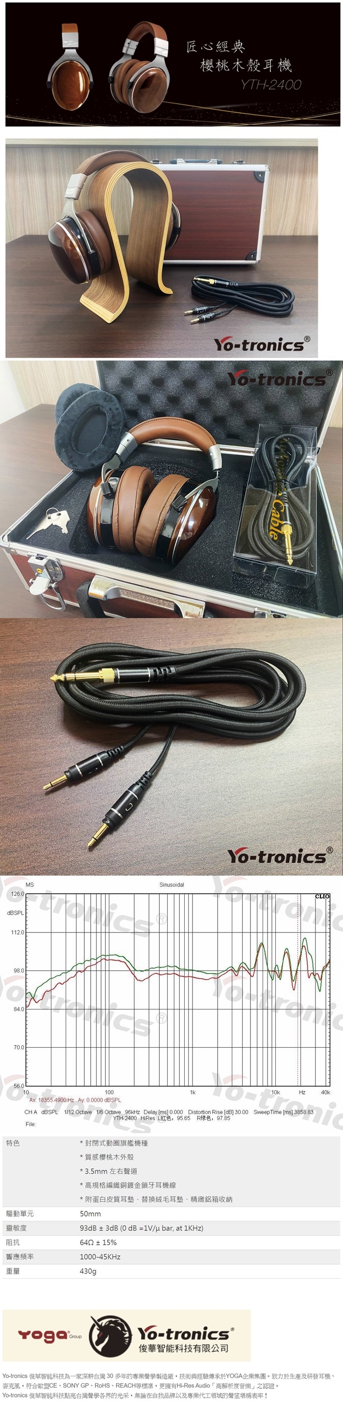 Yo-tronics YTH-2400 - 詳情1