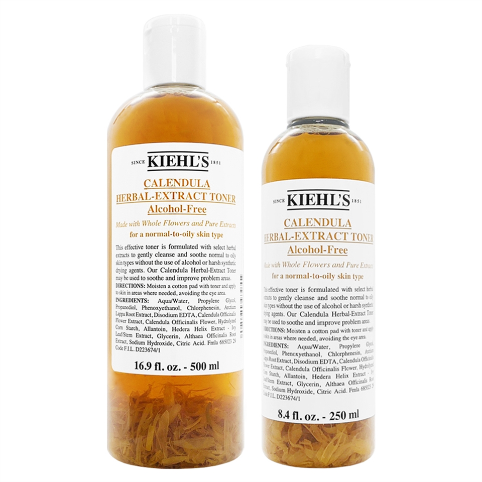 Kiehls契爾氏金盞花植物精華化妝水500ml 250ml 超值組合 Kiehl S 契爾氏 Etmall東森購物