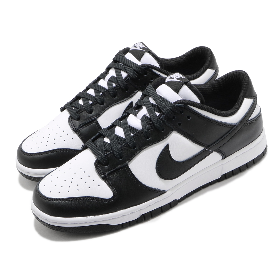 Nike 休閒鞋Dunk Low Retro 男鞋經典款黑白熊貓配色DD1391100 [ACS 跨