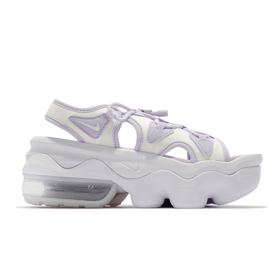 Nike 涼鞋Air Max Koko Sandal 女鞋氣墊避震舒適輕便厚底穿搭球鞋紫白 
