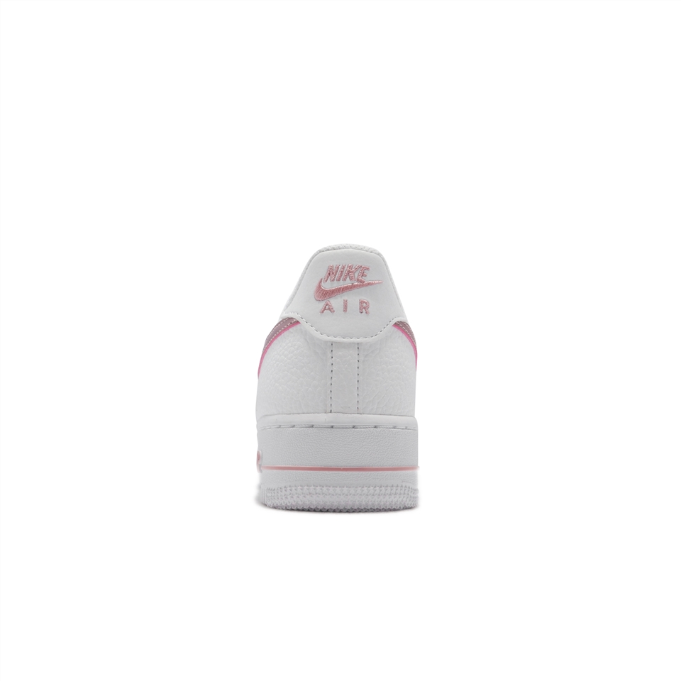 Nike 休閒鞋Air Force 1 GS 女鞋經典款荔枝皮質感穿搭大童白粉CT3839-104 [ACS  跨運動]|休閒運動鞋|ETMall東森購物網