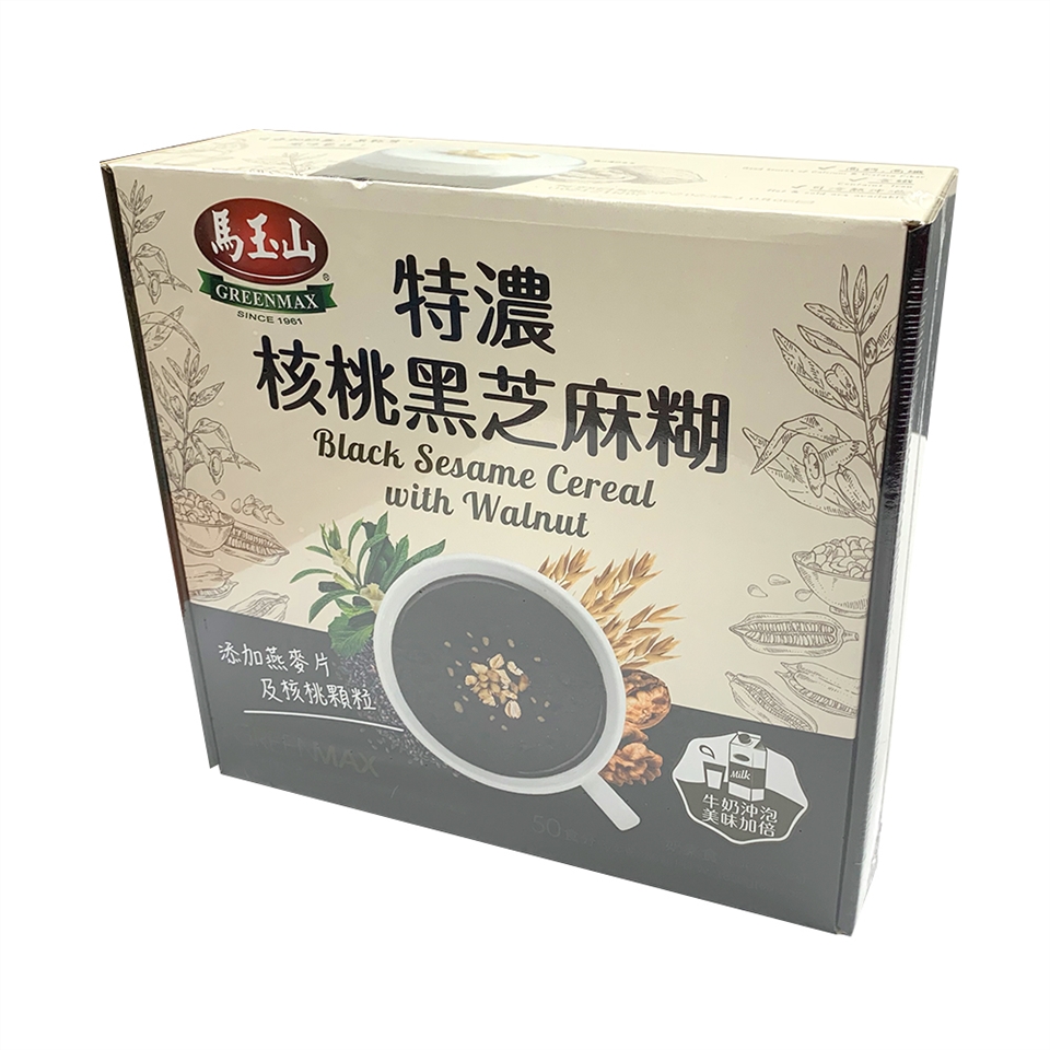 馬玉山特濃核桃黑芝麻糊37公克x50包 芝麻粉 芝麻糊 Etmall東森購物網