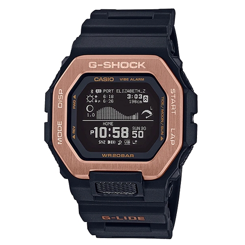 CASIO 卡西歐】G-SHOCK 電子錶樹脂錶帶藍牙連接防水200米GBX-100NS(GBX