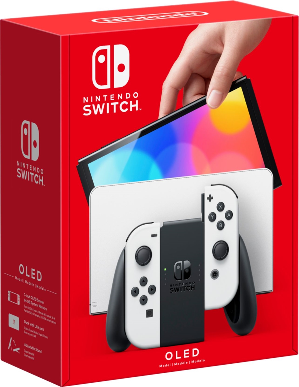任天堂Nintendo Switch（OLED款式）電光藍．電光紅台灣公司貨精選遊戲