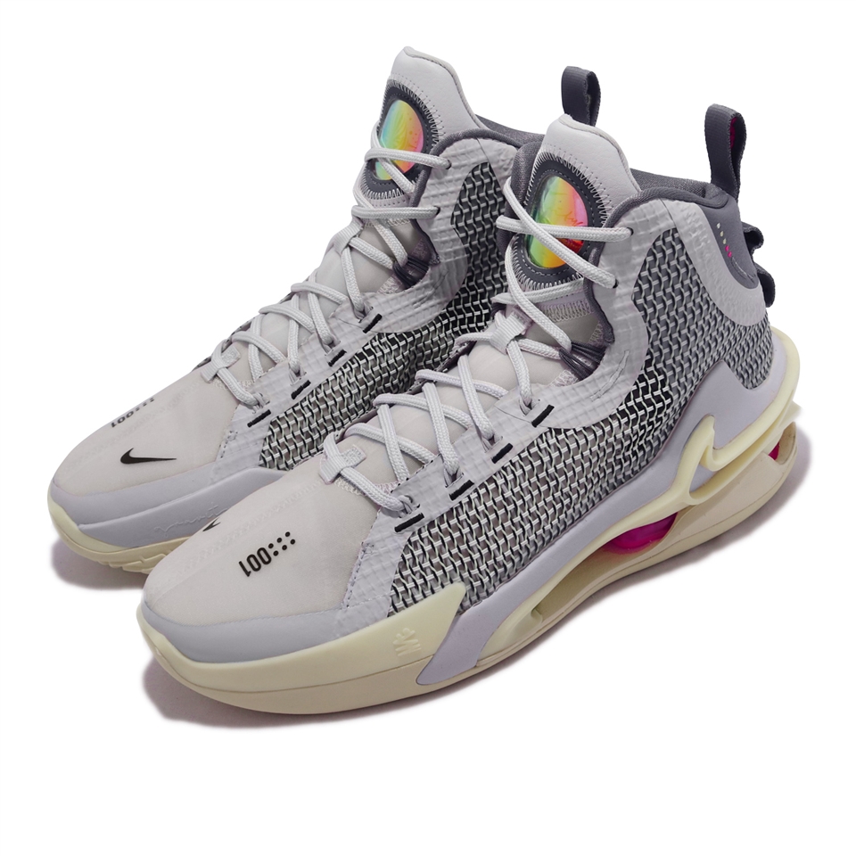 Nike Air Zoom G.T. Jump EP 高筒籃球鞋男鞋避震灰米DC9039-002 [ACS