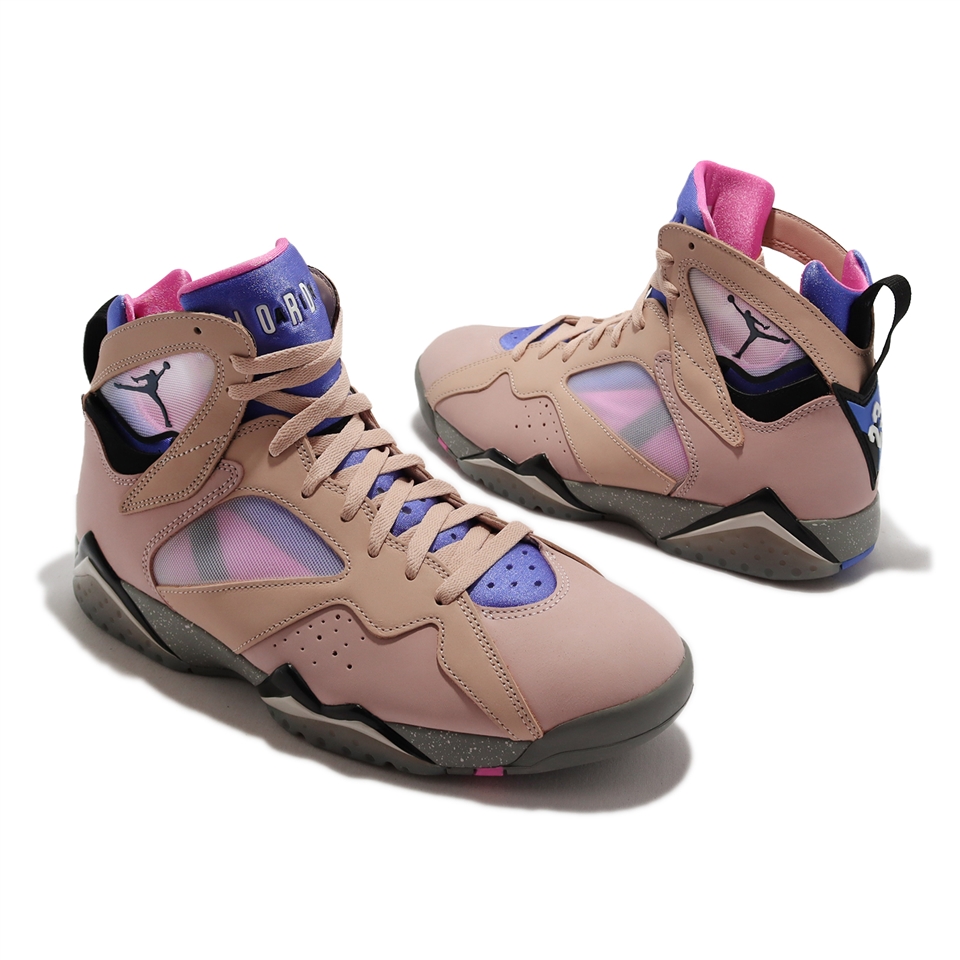 Nike Air Jordan 7 Retro SE 男鞋紫粉藍寶石AJ7 Sapphire 休閒鞋DJ2636