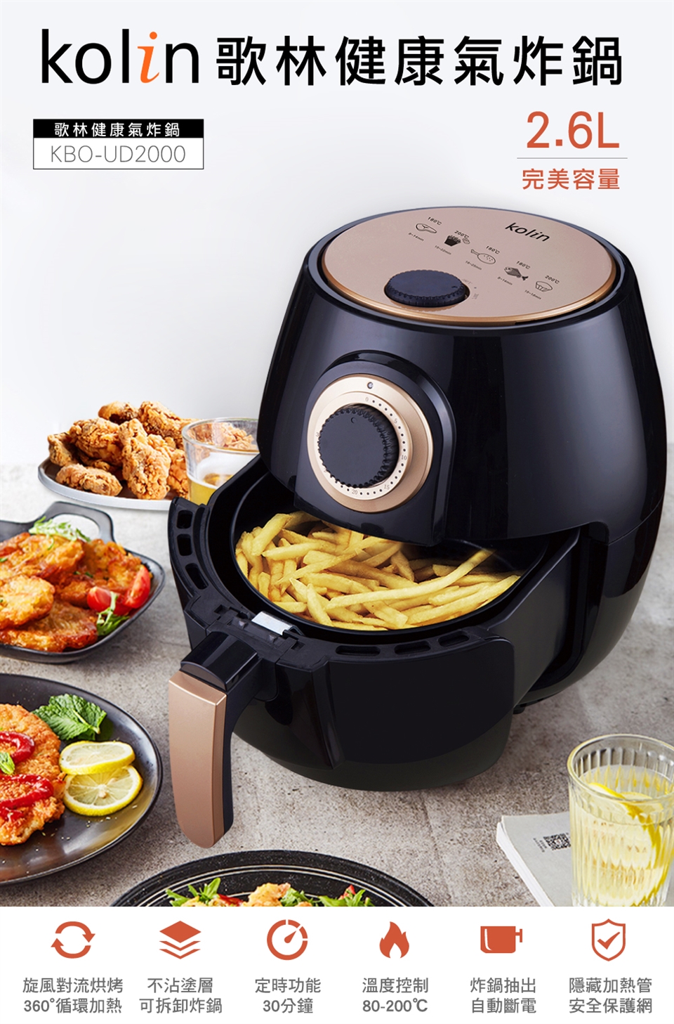 KOLIN歌林 KBO-UD2000 - 詳情9