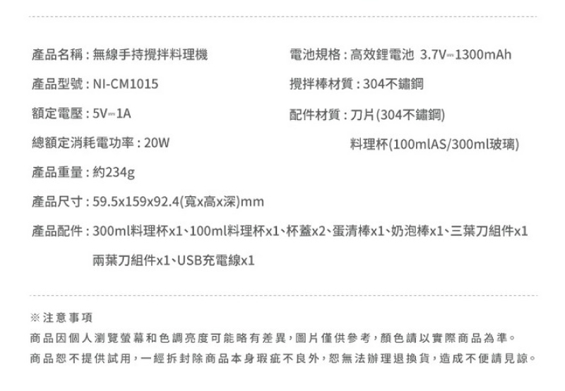 NICONICO NI-CM1015 - 詳情7