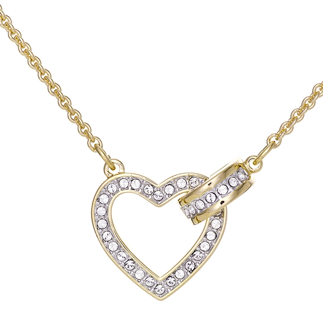 Swarovski Lovely Necklace Heart 5636449 アクセサリー ネックレス