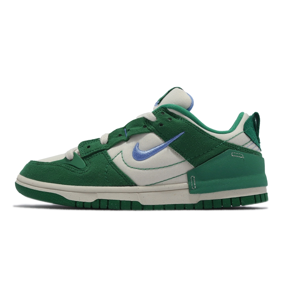 Nike Wmns Dunk Low Disrupt 2 孔雀綠米白解構女鞋DH4402-001 [ACS 跨