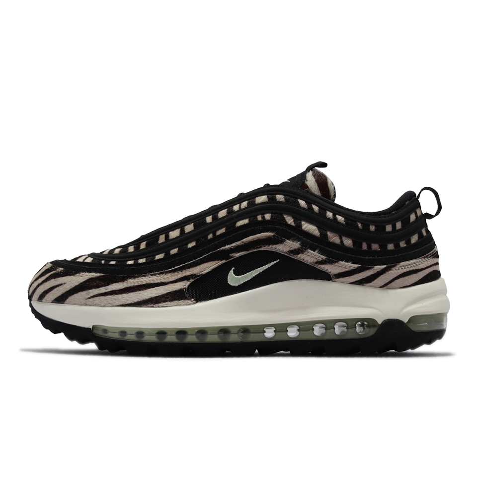 Nike 高爾夫球鞋Air Max 97 Golf NRG Zebra 黑白斑馬男鞋DH1313-001