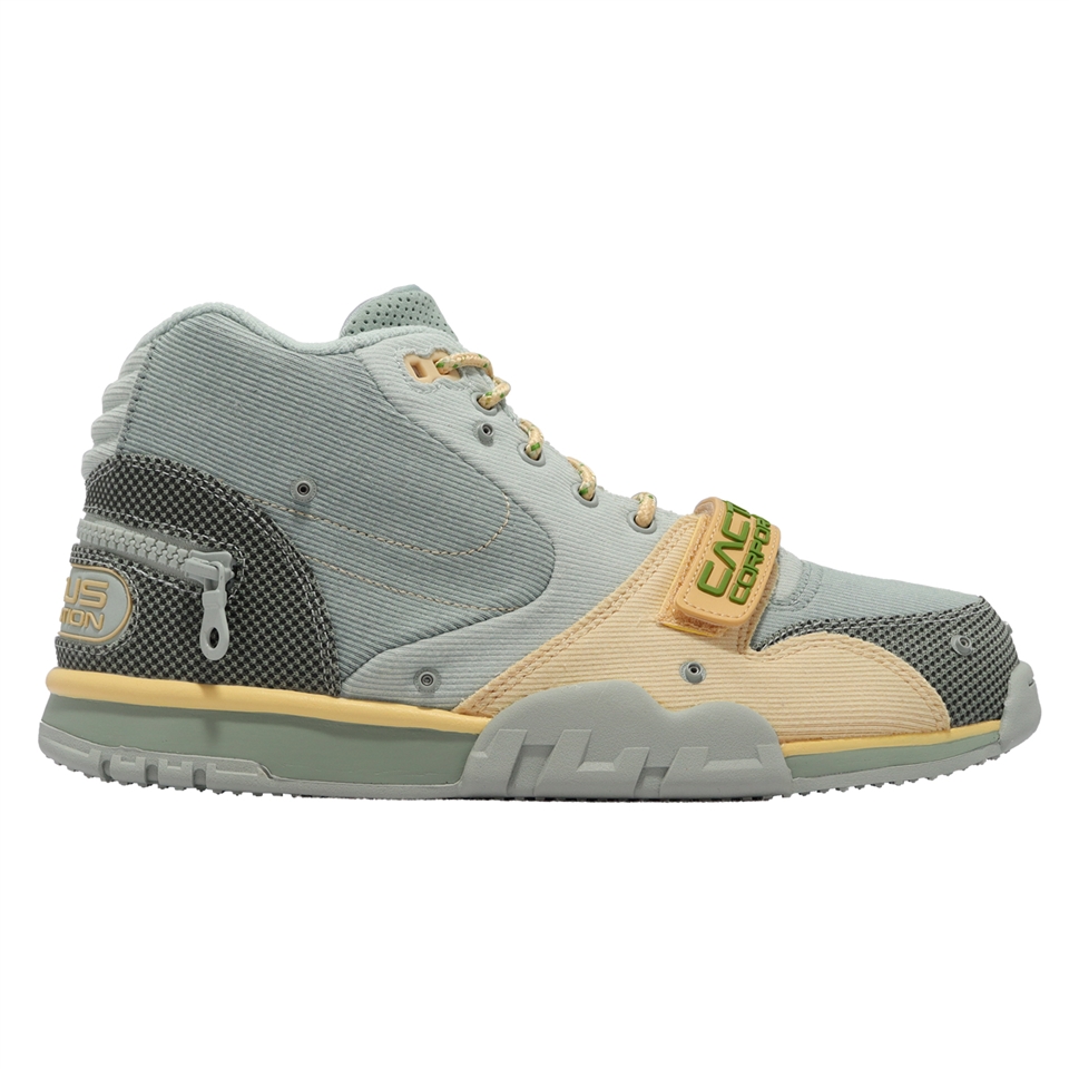 Nike 休閒鞋Air Trainer 1 / CJ 男鞋女鞋Travis Scott 灰藍魔鬼氈