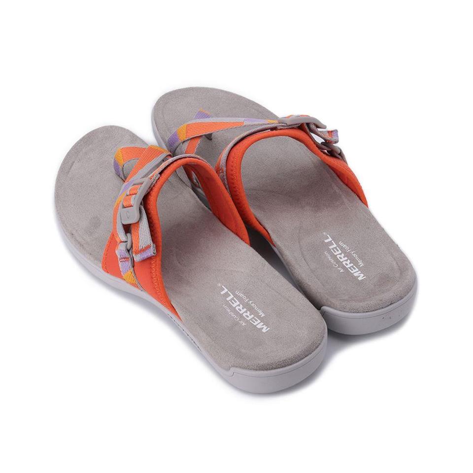 Merrell air cushion memory clearance foam sandals