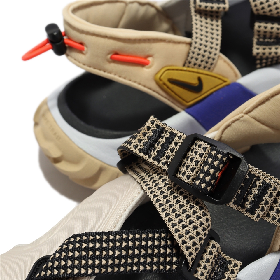 Nike 涼拖鞋Wmns Oneonta Sandal 女鞋黑白織帶休閒戶外涼鞋DJ6601-100 