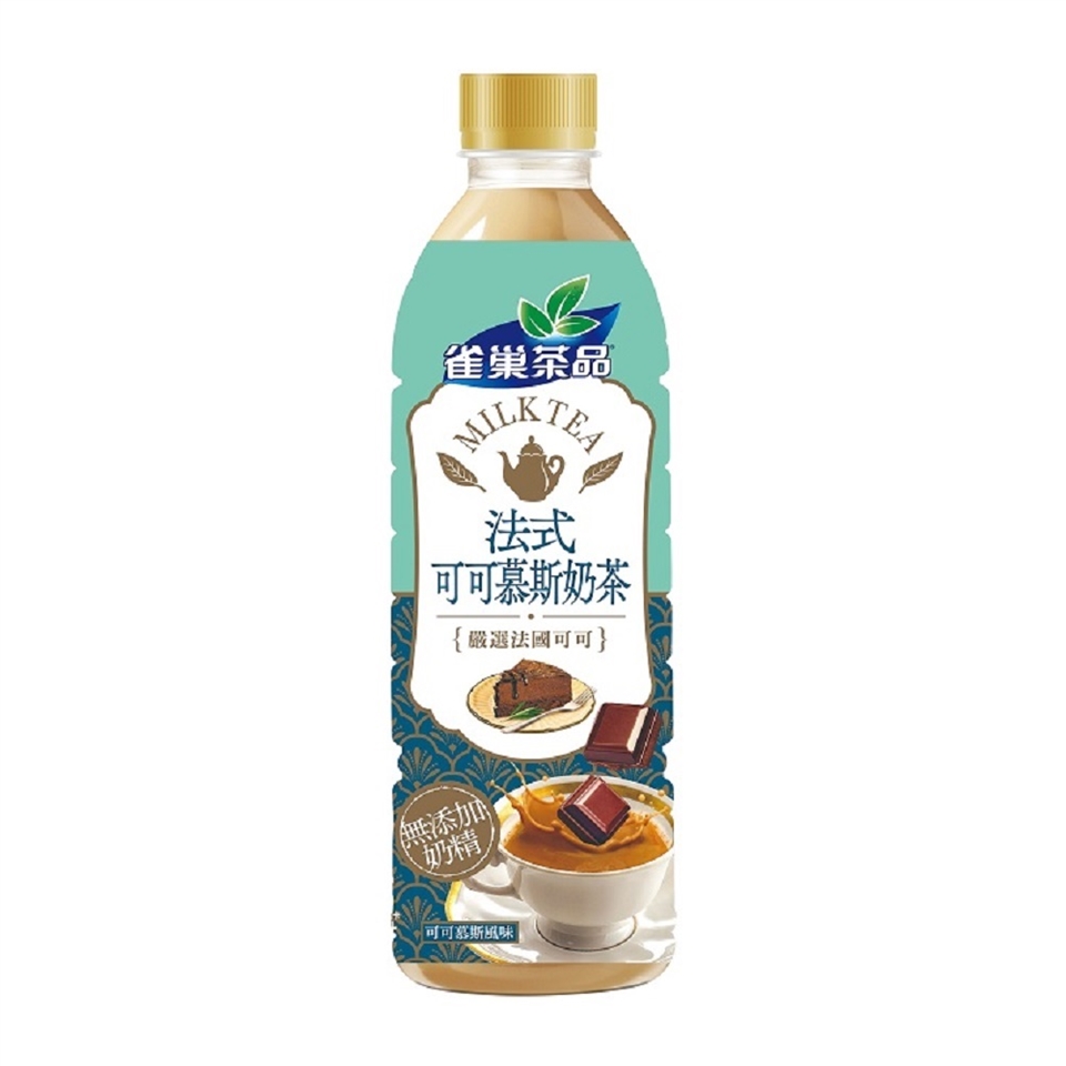 【雀巢茶品】法式可可慕斯風味奶茶500ml(24/箱)