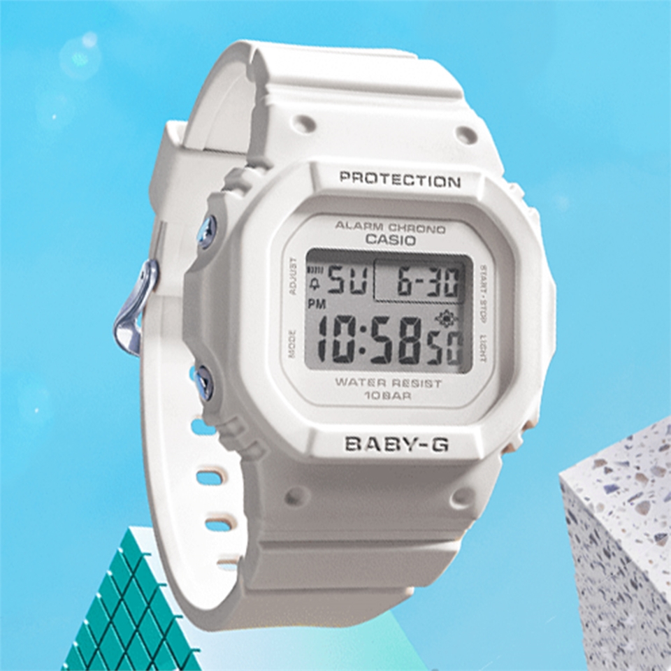 CASIO 卡西歐BABY-G 經典人氣方形電子錶(BGD-565-7)|Baby-G|ETMall東森