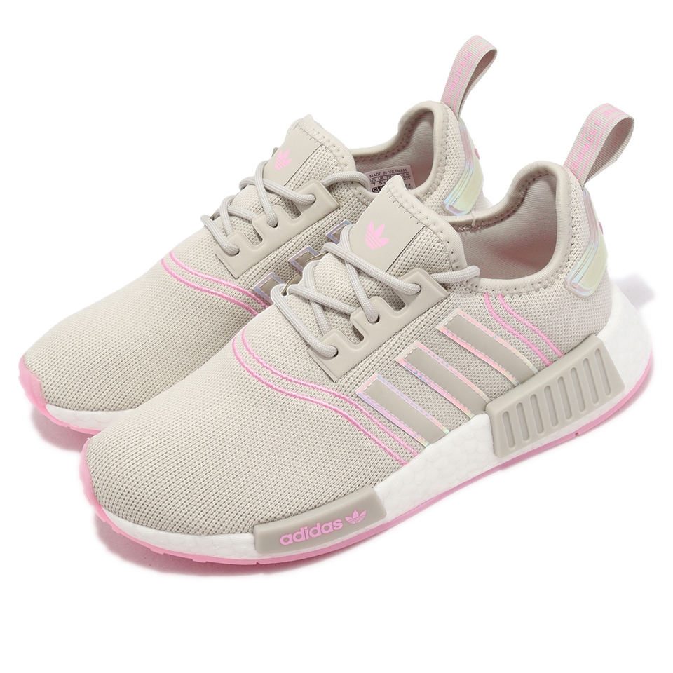 Adidas nmd white pink on sale