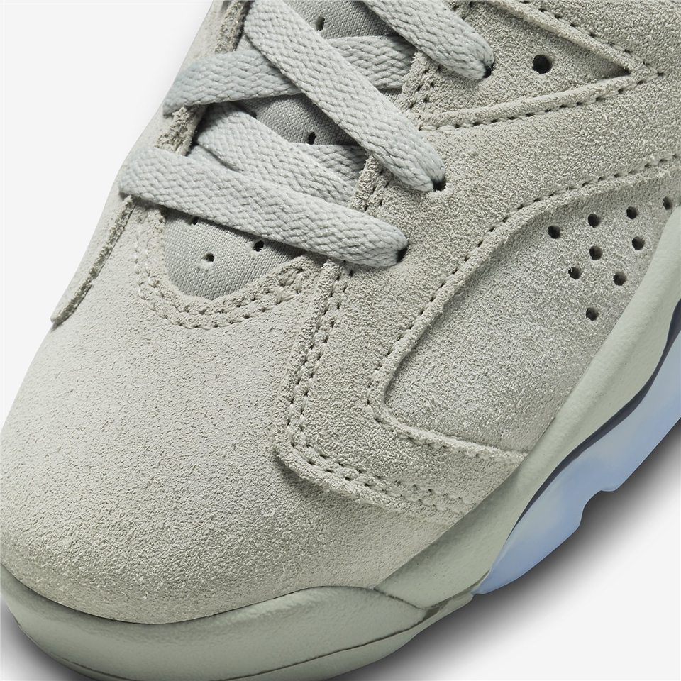 Nike Air Jordan 6 Retro GS 童鞋大童女鞋喬治城灰深藍麂皮6代喬丹