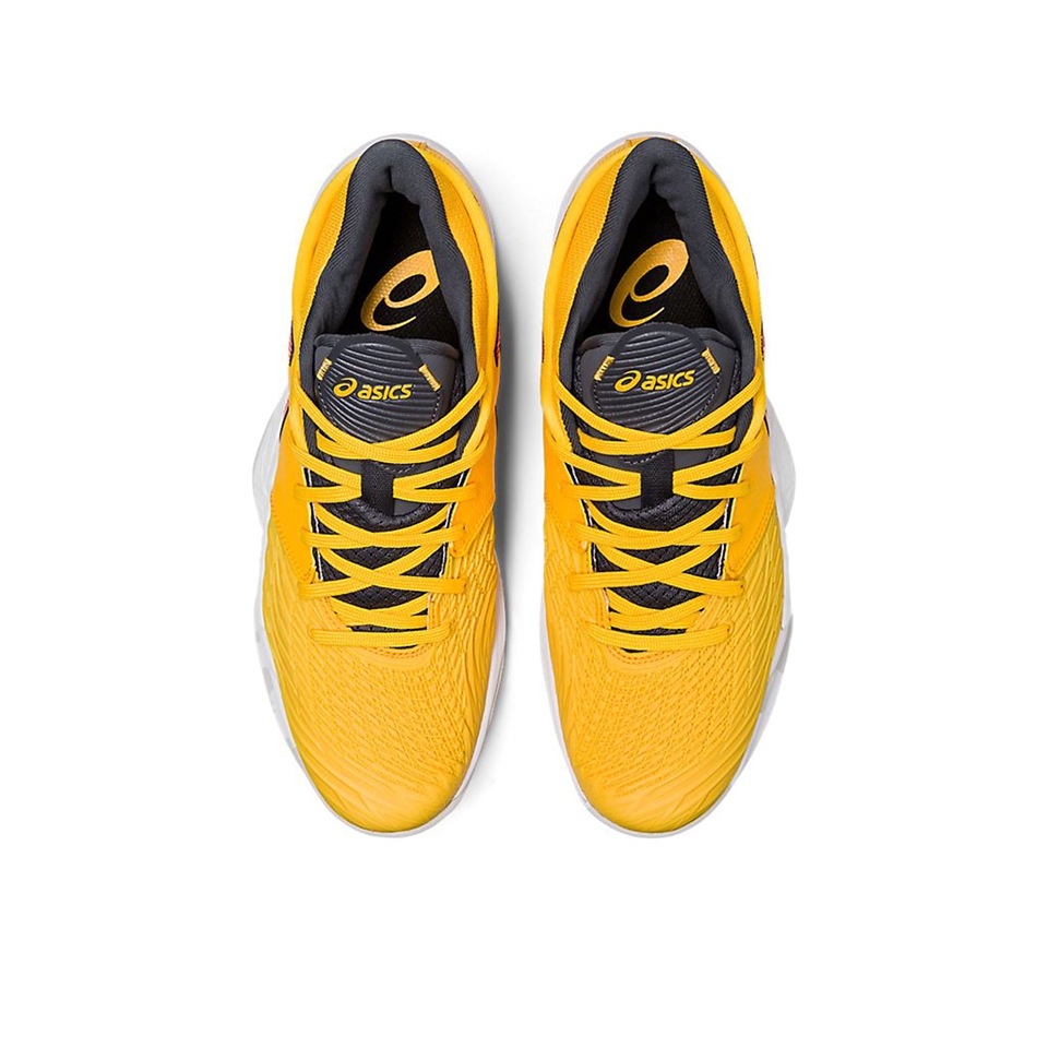 Asics 籃球鞋Unpre ARS Low 男鞋黃紅低筒防側翻抗扭緩震河村勇輝 
