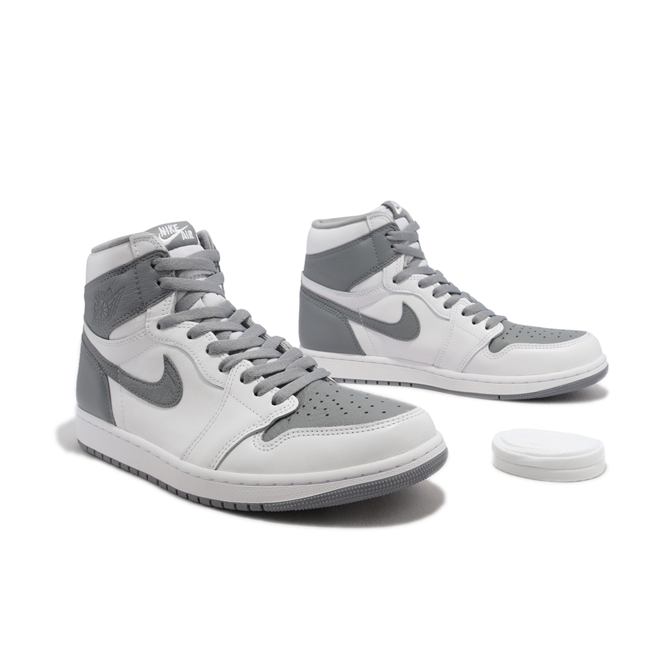 Nike Air Jordan 1 Retro High OG 男鞋白灰高筒Stealth 1代555088-037