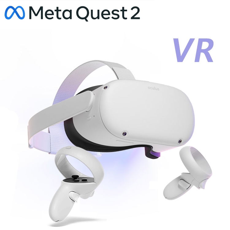 Meta Quest】Oculus Quest 2 VR 頭戴式裝置元宇宙/虛擬實境(128G)