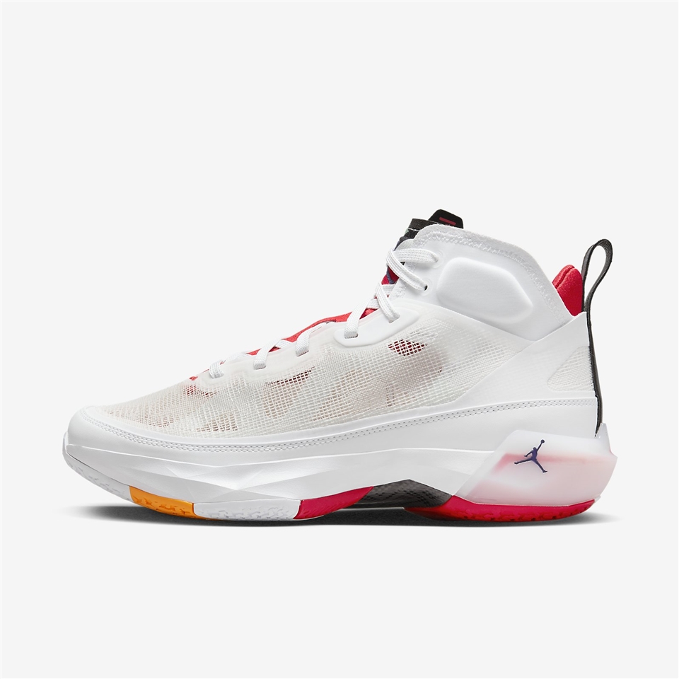 Nike 籃球鞋Air Jordan XXXVII PF Hare 兔寶寶白紅男鞋37代喬丹氣墊