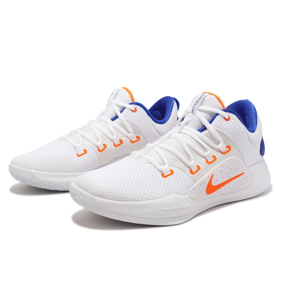 Nike 籃球鞋HyperDunk X Low EP 男鞋白藍橘耐磨包覆低筒運動鞋FB7163-181|籃球鞋|ETMall東森購物網