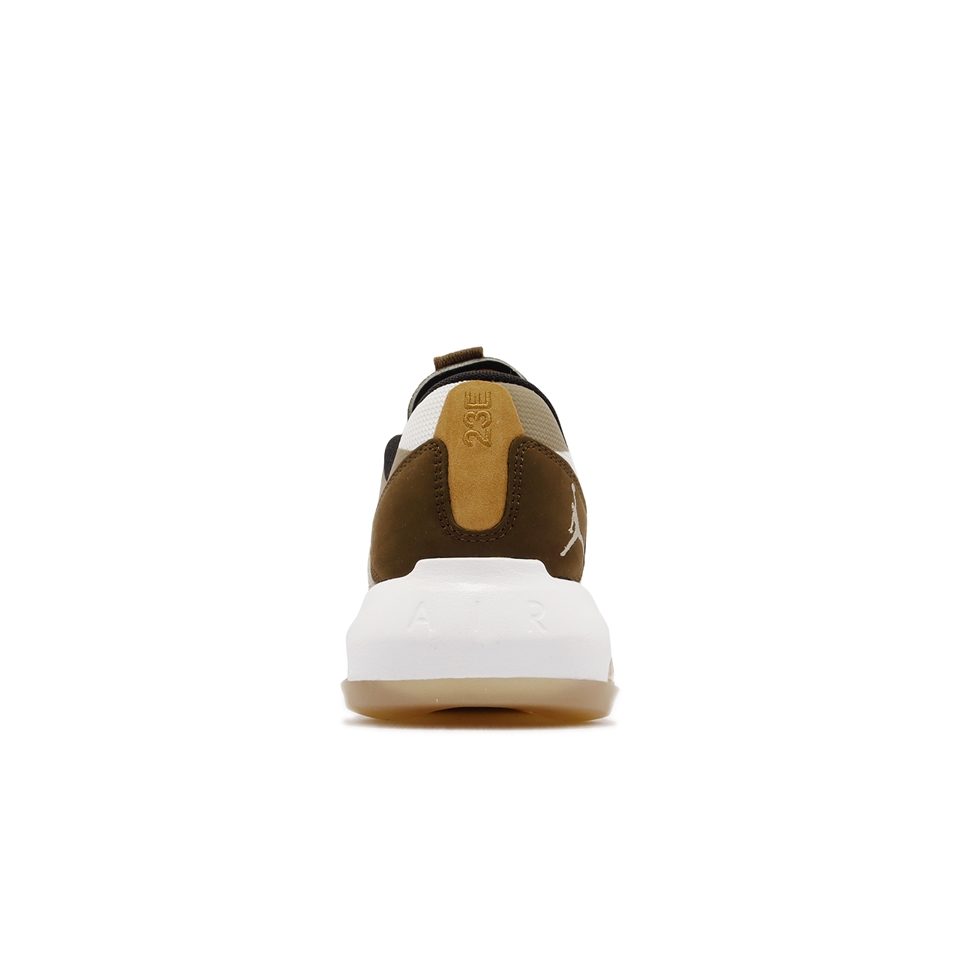 Nike 休閒鞋Jordan Air 200E 男鞋卡其咖啡拿鐵白麂皮氣墊反光DC9836