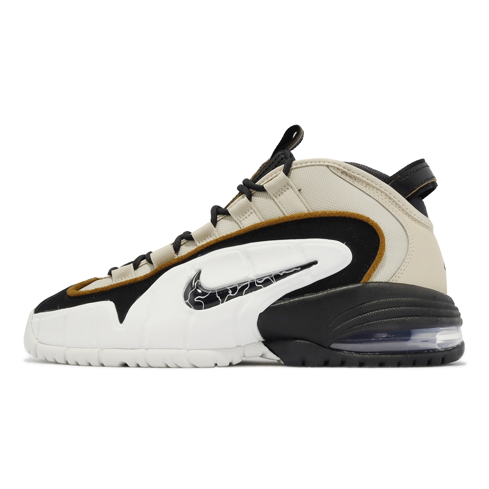 Nike 休閒鞋Air Max Penny 1 Rattan 黑白卡其男鞋哈德威籃球鞋DV7442