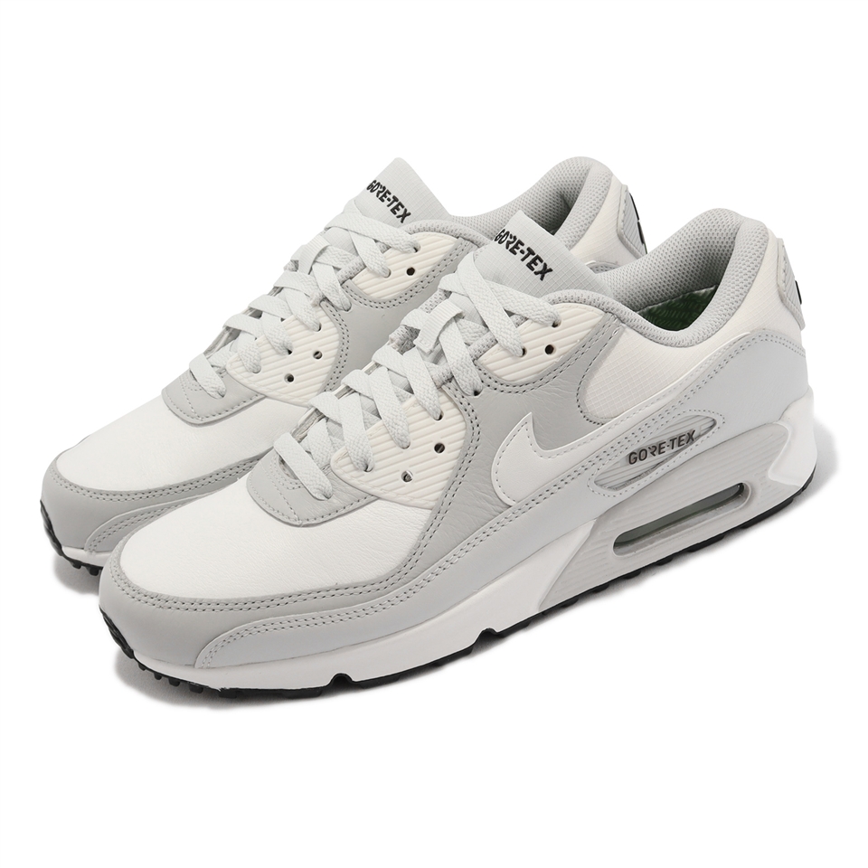 Nike 休閒鞋Air Max 90 GTX Gore-Tex 灰白防水男鞋氣墊復古DJ9779-003