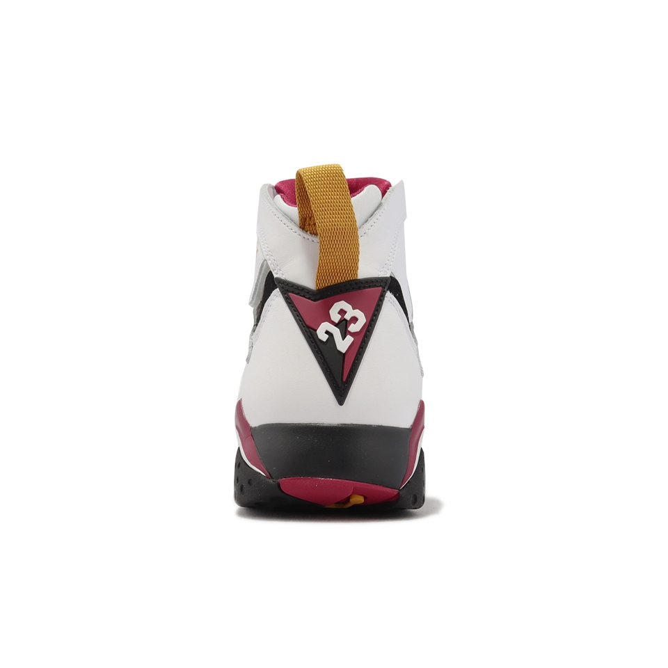 Nike Air Jordan 7 Retro Cardinal 男鞋白黃紅喬丹7代經典休閒鞋CU9307