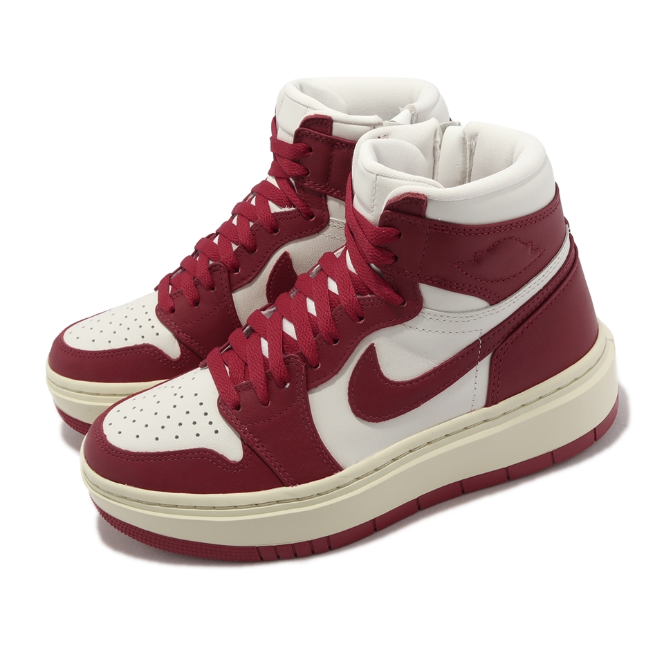 Nike Wmns Air Jordan 1 Elevate High 紅白喬丹厚底增高AJ1 女鞋DN3253