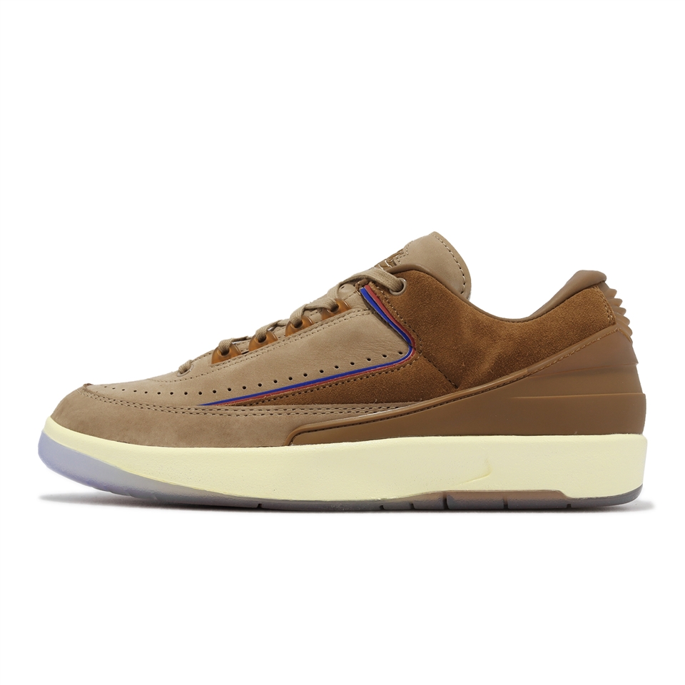 Two 18 X Nike Air Jordan 2 Retro Low SP 男鞋棕咖啡底特律DV7129-222