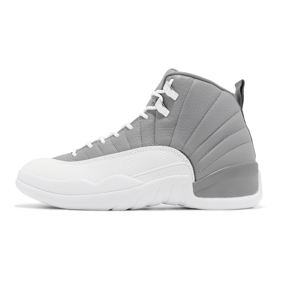 Nike Air Jordan 12 Retro 男鞋灰白Stealth AJ12 喬丹休閒鞋