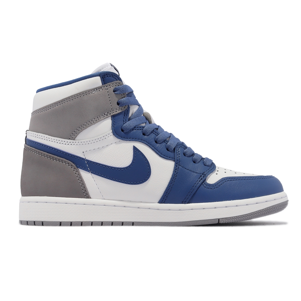 Nike Air Jordan 1 Retro High OG True Blue 白藍灰男鞋喬丹DZ5485-410