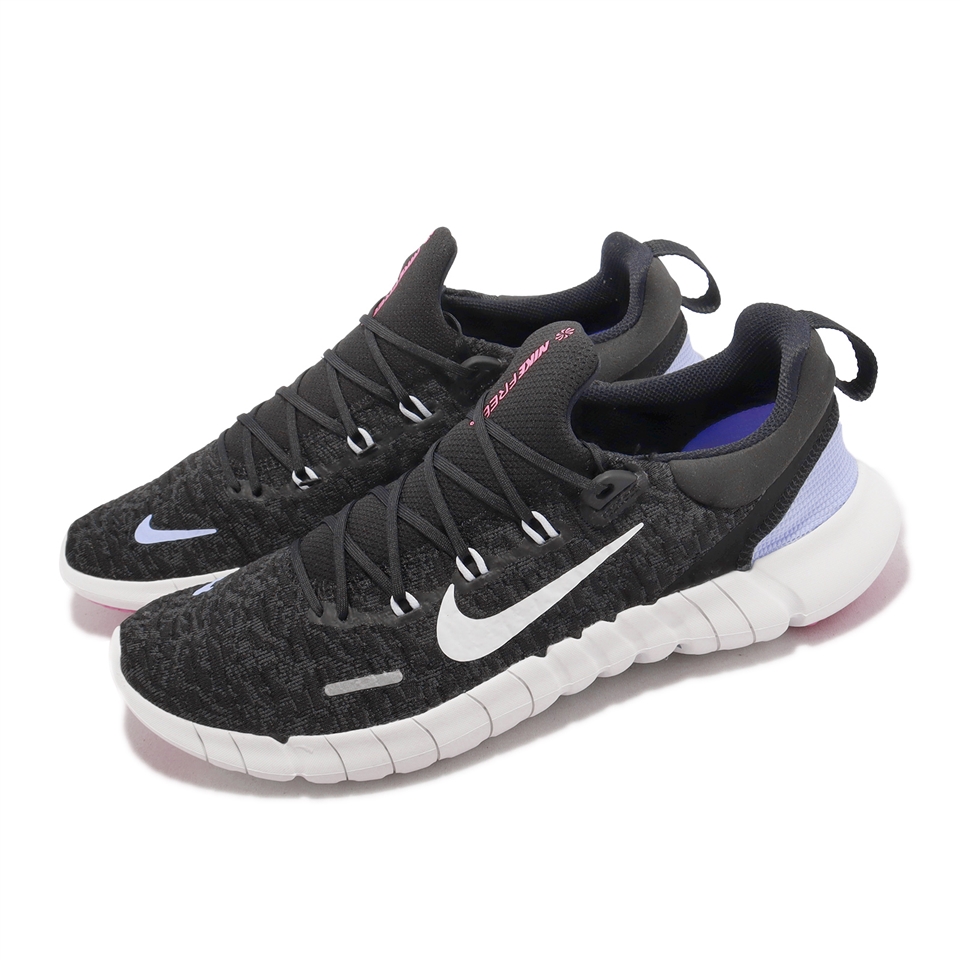 Nike 慢跑鞋Free RN 5.0 Next Nature 男鞋赤足黑白運動鞋CZ1884-013