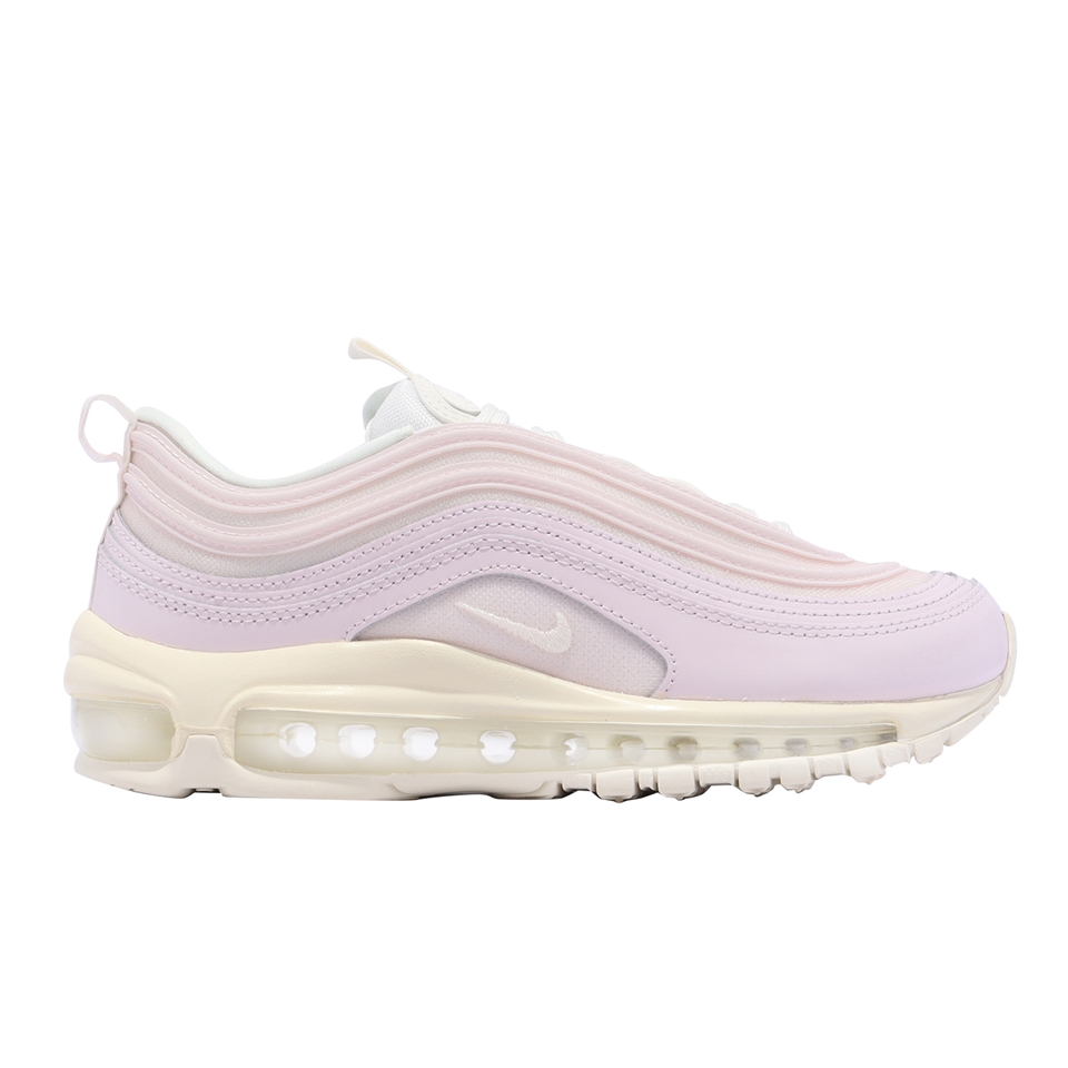 Nike 休閒鞋Wmns Air Max 97 女鞋粉紅櫻花粉白子彈鞋氣墊復古DX0137