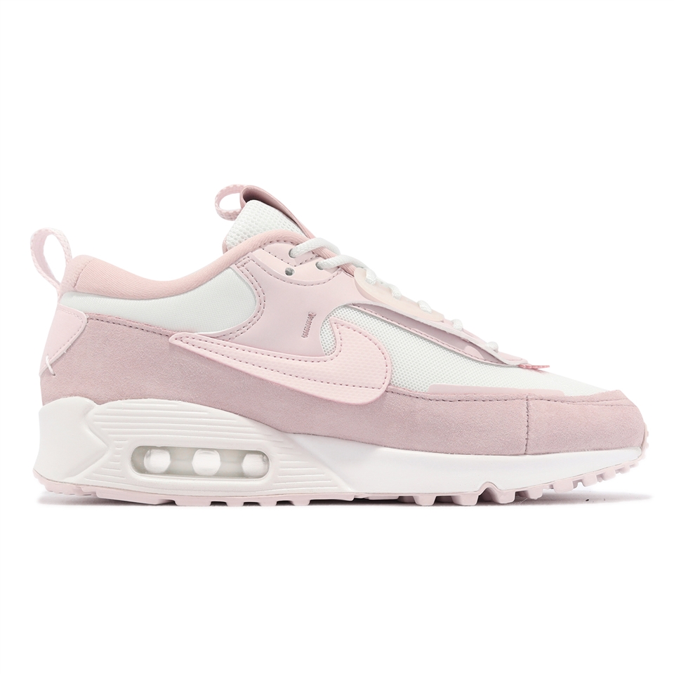 Nike 休閒鞋Wmns Air Max 90 Futura 女鞋粉色白緩震氣墊經典鞋DM9922