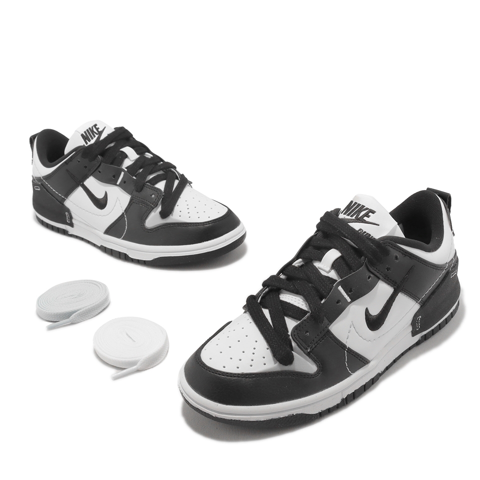 Nike Wmns Dunk Low Disrupt 2 黑白解構熊貓女鞋休閒鞋DV4024-002|會員